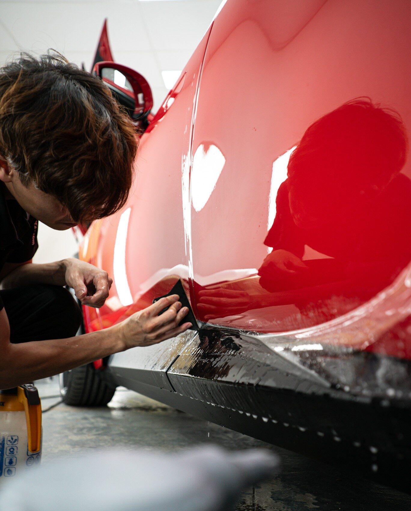 car wrap car wrapping best car wrap singapore paint protection film wrapstyle by hyper 21 ferrari purosangue 3m pro150 gloss ppf 8